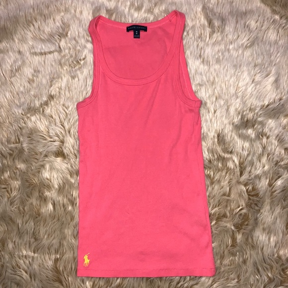Ralph Lauren Coral Tank Top - Picture 1 of 4